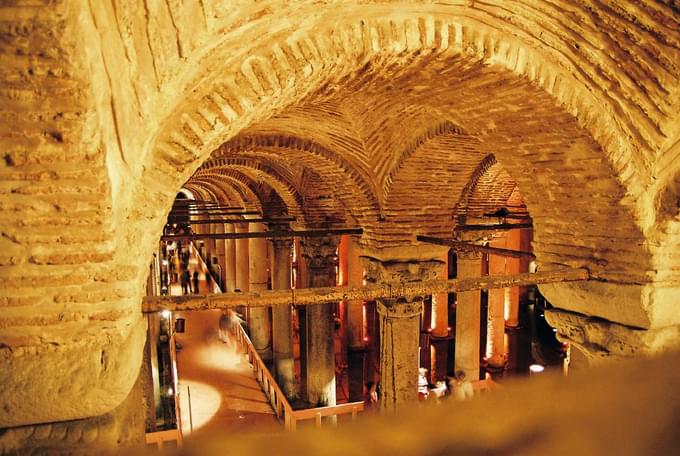 Architecture of Basilica Cistern