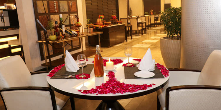 A Romantic Indoor Dining Experience Image