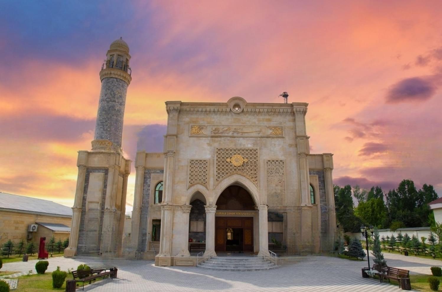 Gabala City New Mosque Overview