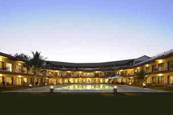 Front view of Resort