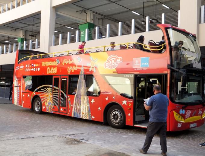 dubai bus tour