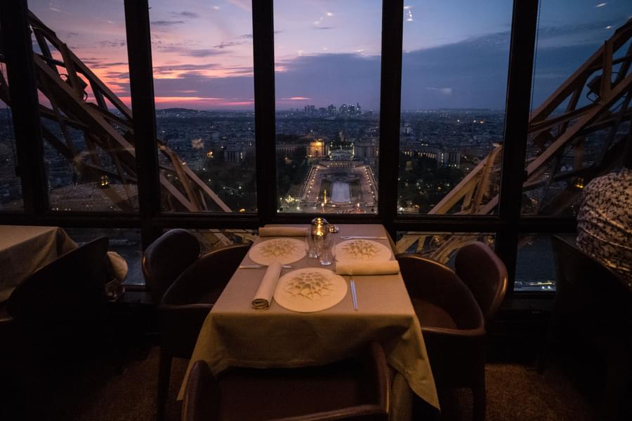 Dinner at Eiffel Tower