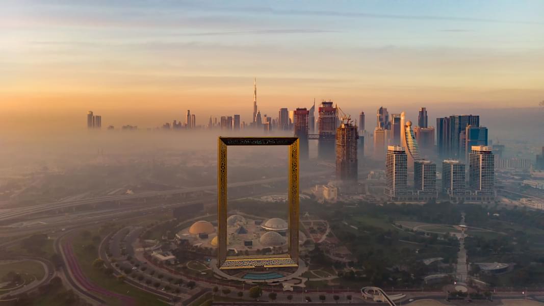 History Of Dubai Frame