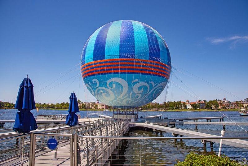 Hot Air Balloon in Aerophile Disney Springs