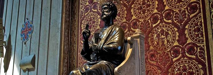 Bronze Statue of St. Peter