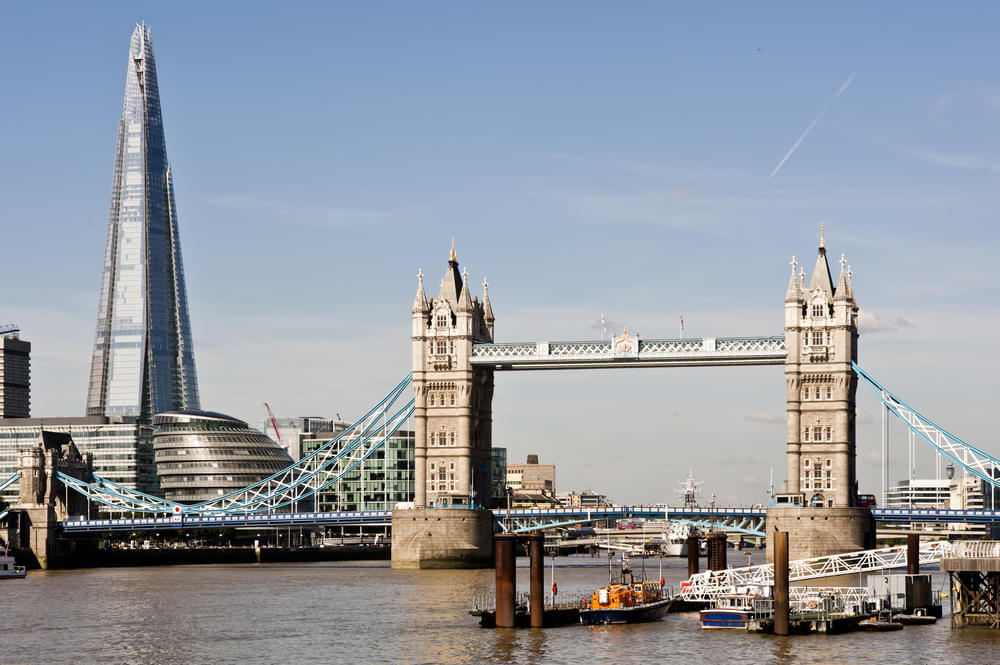 See the famous Tower Bridge