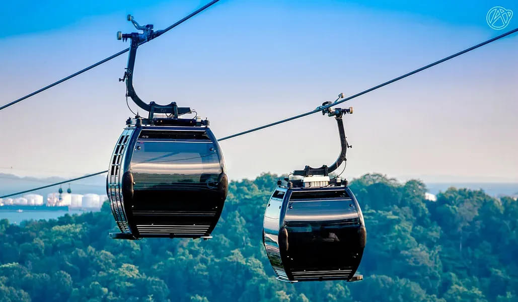 Singapore Cable Car with Wings of Time