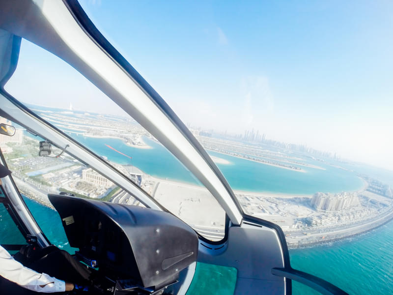 Clear Skies For Helicopter Rides in Dubai