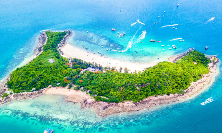 Aerial View of Koh Larn