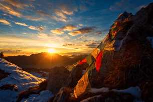Iwg97jdko90u68vfc3z9omdox6ae flags tibetan prayers mountains with colors warm sunset 159805 28