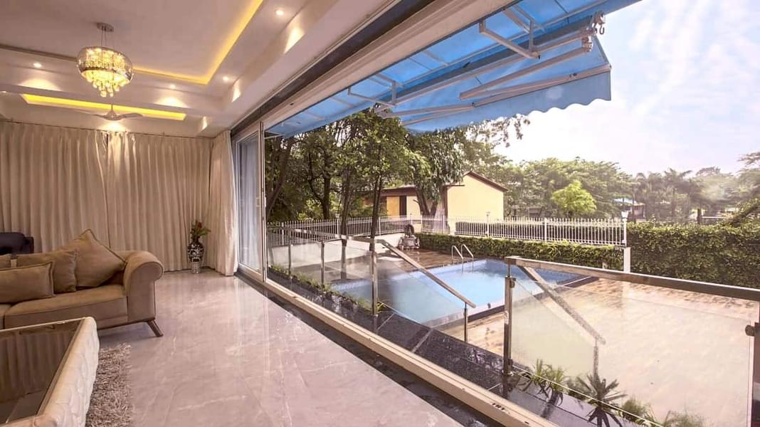 A Luxurious Villa Amidst Lush Greenery Of Lonavala Image