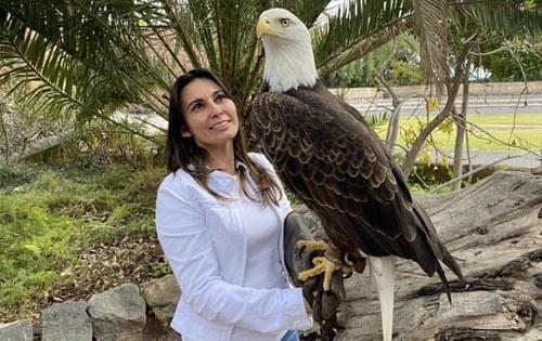 Photo with Eagles & Exotic Birds