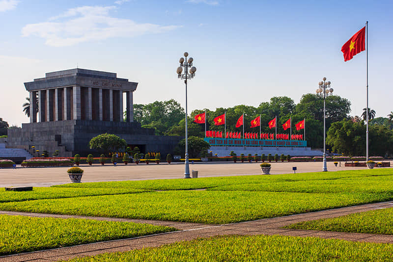 Witness the ceremonies of raising and lowering the flag