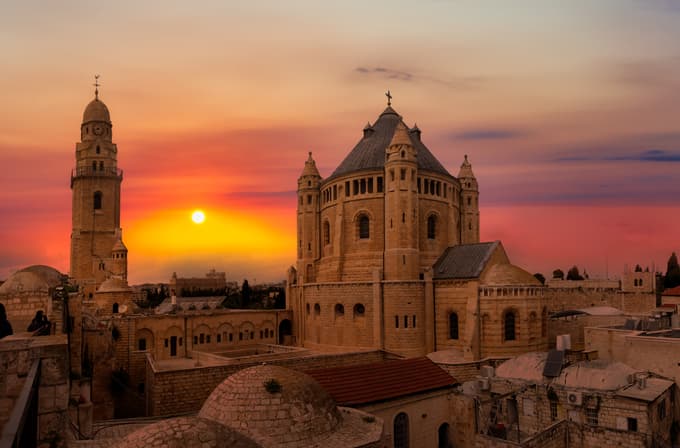 Step into King David’s Tomb, a revered shrine tied to Israel’s greatest king