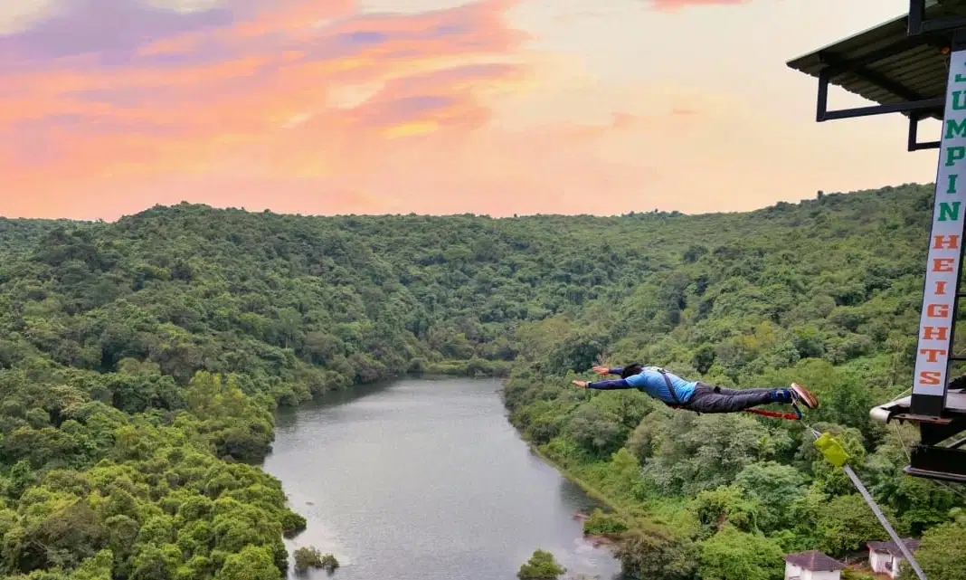 Bungee Jumping in Goa by Jumpin Heights | Complementary Video Included