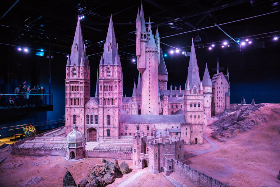 Get to see the miniature of Hogwarts
