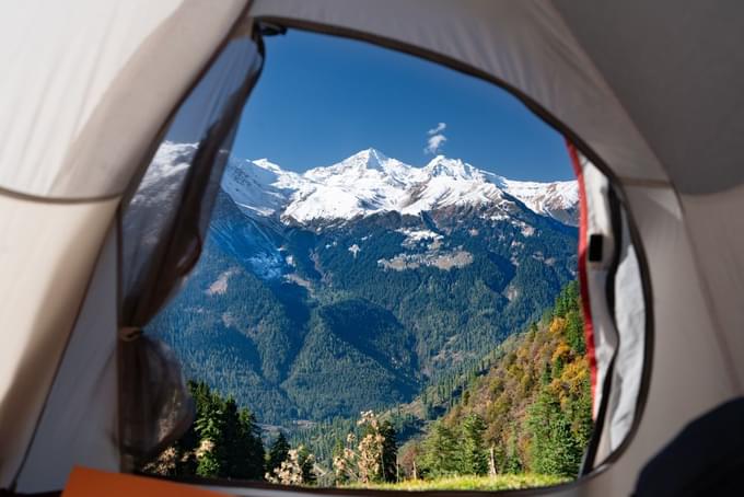 camping places in manali