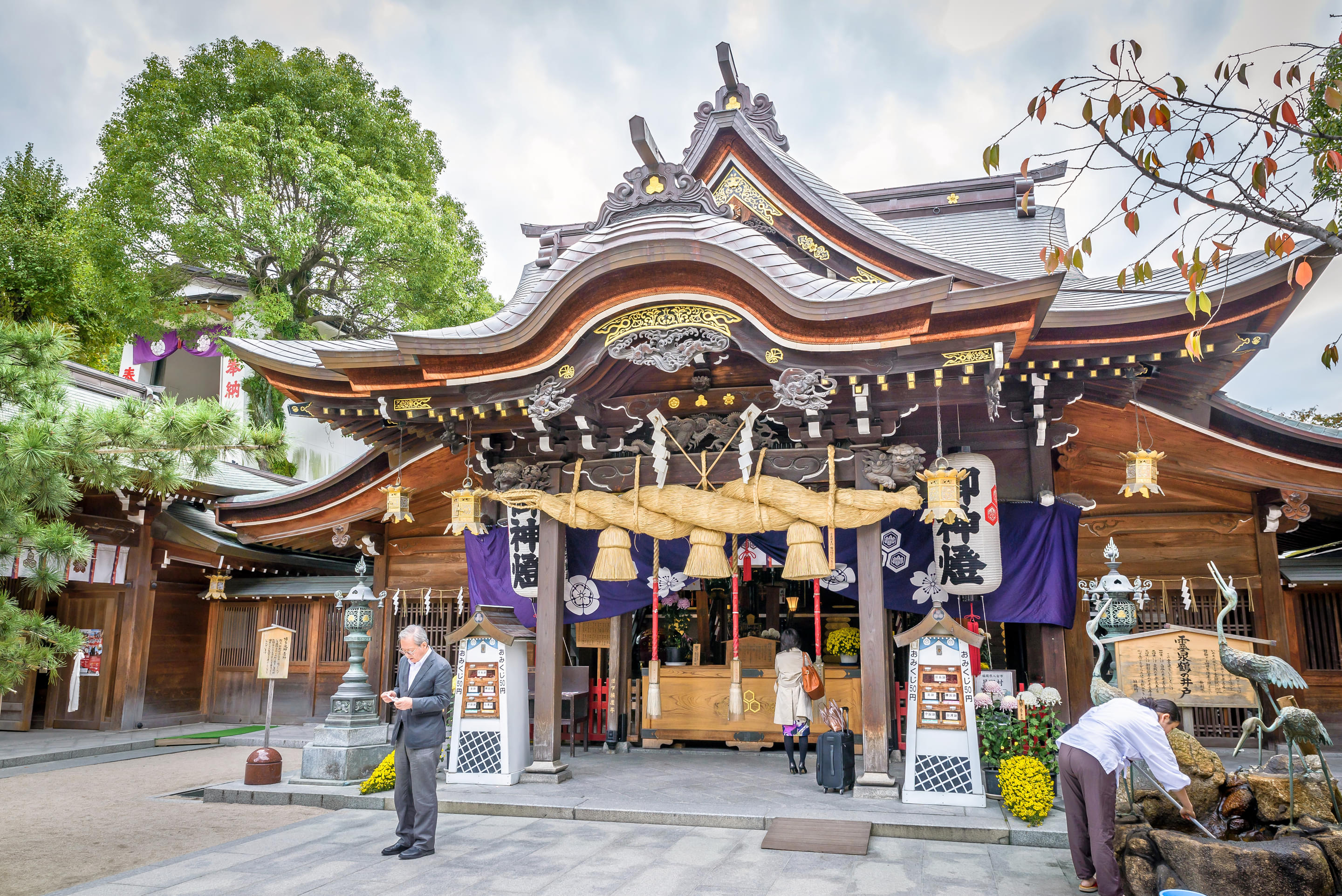 Kushida Jinja Shrine Overview
