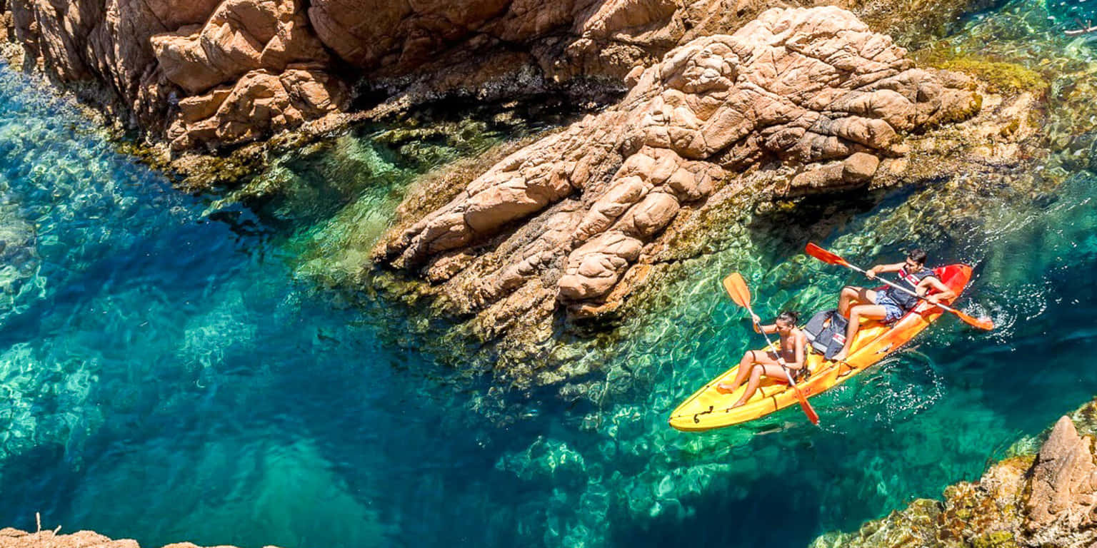 Kayak and Snorkeling Tour at Costa Brava