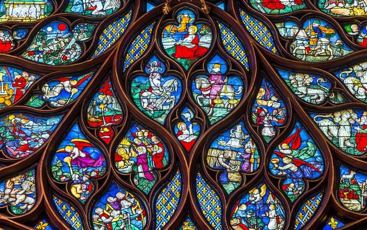 Windows at Sainte Chapelle