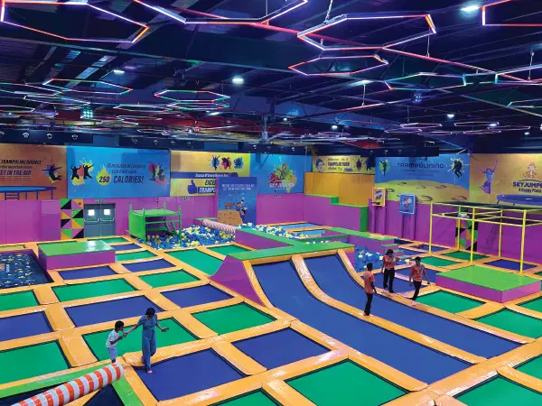 Bounce into fun at Bangalore's SkyJumper Trampoline Park