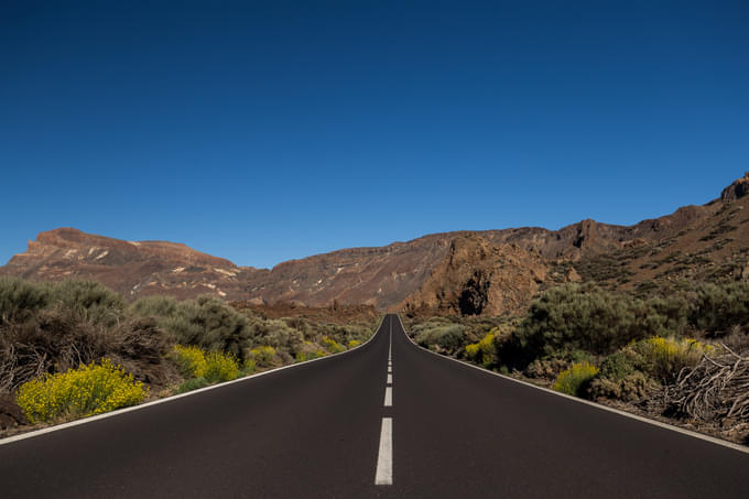 Route to Teide Cable Car