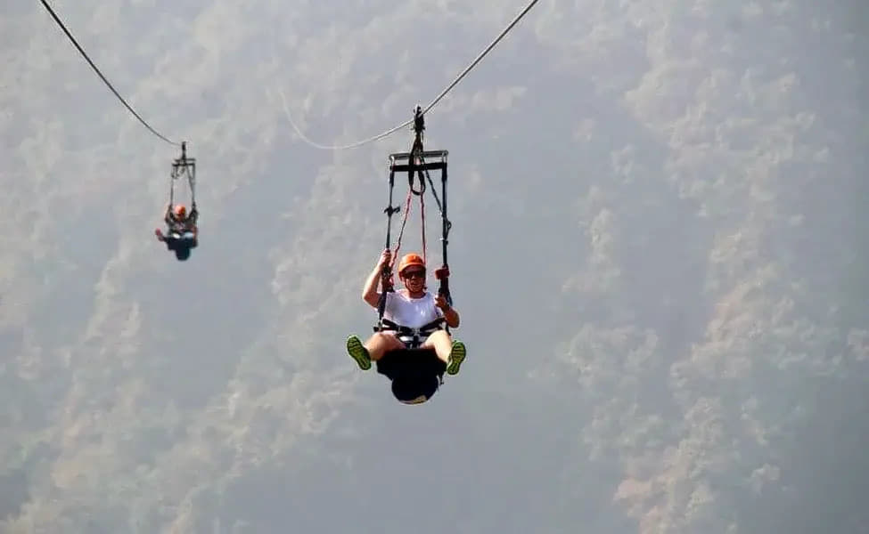 Zip Flying in Pokhara Image