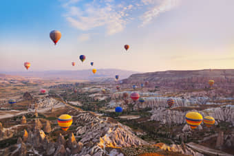 Cappadocia aerial view