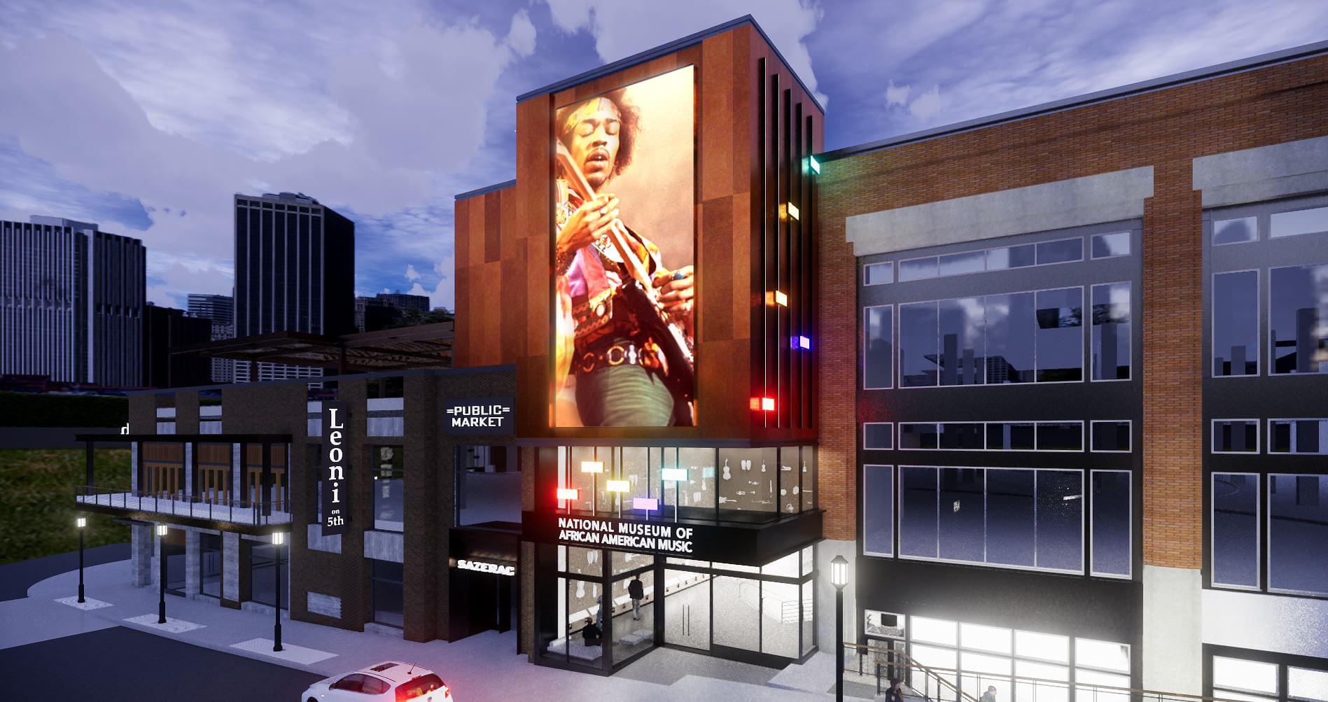 Visit the famous National Museum of African American Music in Nashville