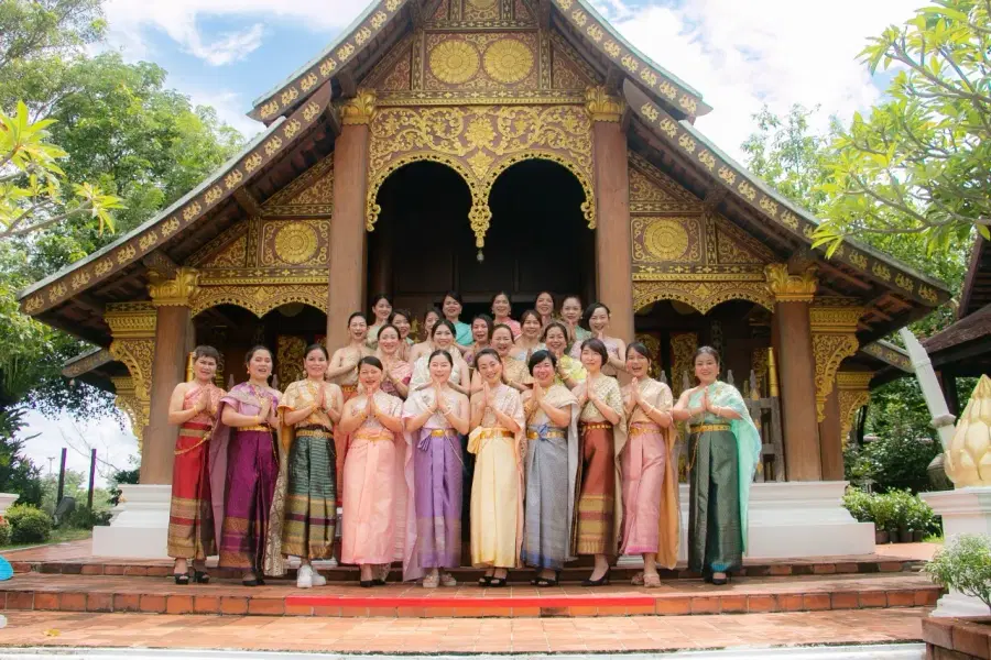 Traditional Thai Costume and Photography Image