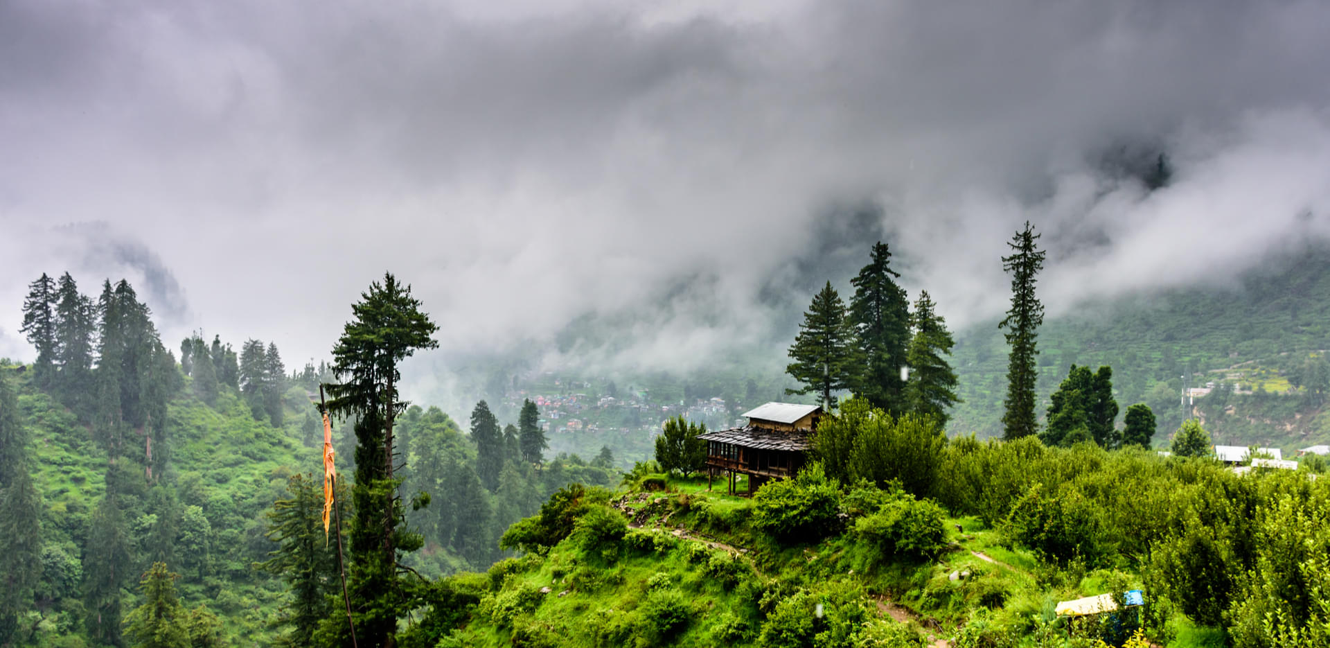 Immerse yourself in the natural beauty of Manali's forests, waterfalls, and valleys. 