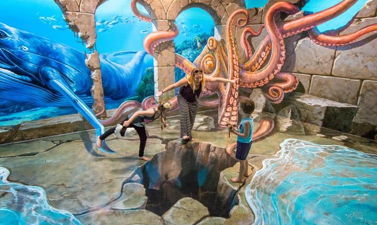 Have an immersive experience at the Illusion 3D Art Museum