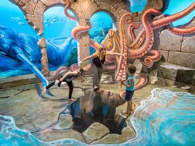 Have an immersive experience at the Illusion 3D Art Museum
