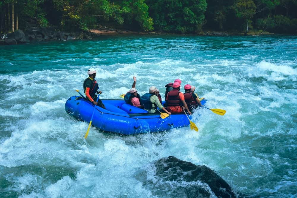White Water Rafting in Kitulgala