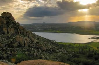 Enjoy the 4-kilometre trek to Kunti Betta for spectacular summit views