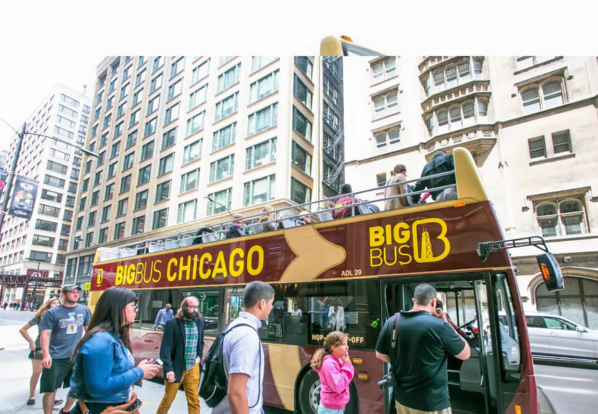 Big Bus Hop-on Hop-off, Chicago Image