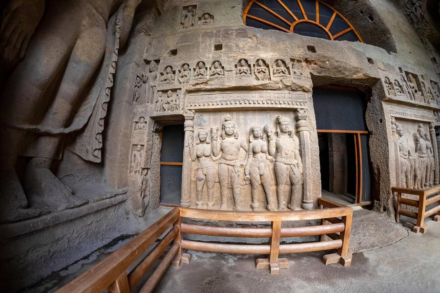 Kanheri Caves Guided Half Day Sightseeing Tour from Mumbai Image