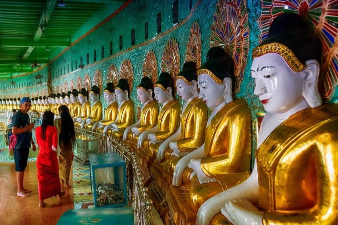 Umin Thonze Pagoda Myanmar