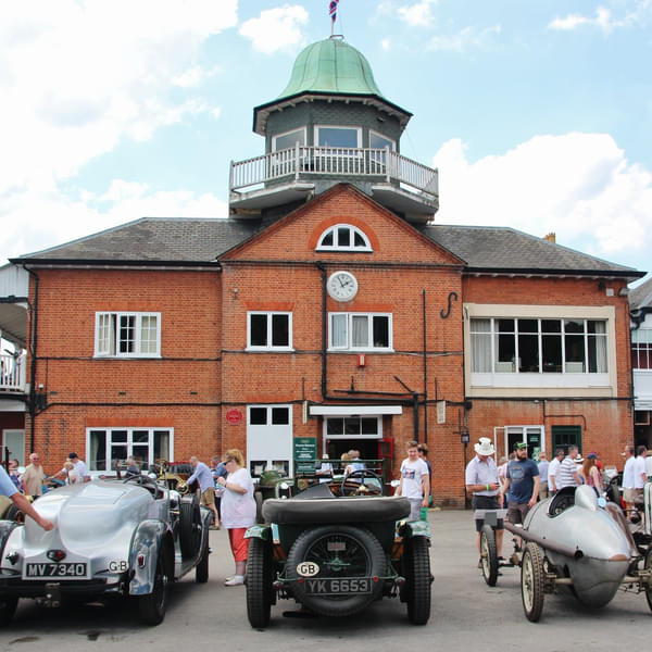 Visit the Brooklands Museum and admire a vast collection of iconic cars