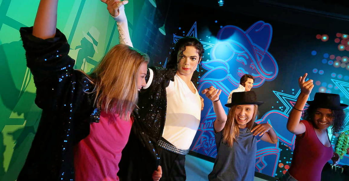 Dance with American singer-songwriter- Michael Jackson