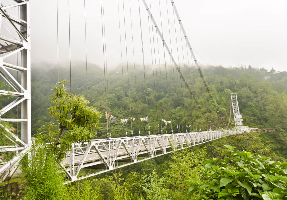 Singshore Suspension Bridge, <em>Pelling</em>