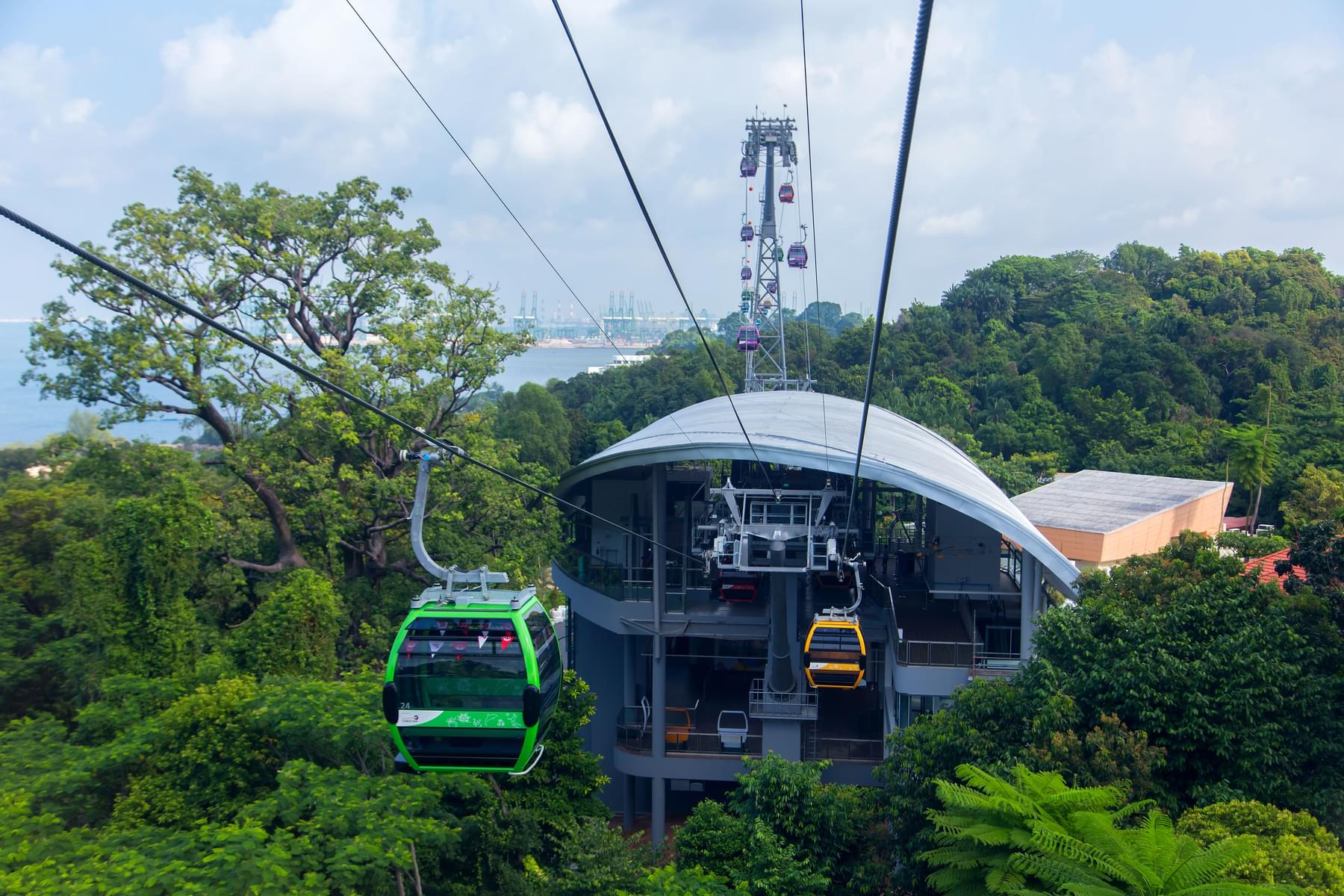 Trickeye tickets + Cable Car Sentosa Line Round Trip