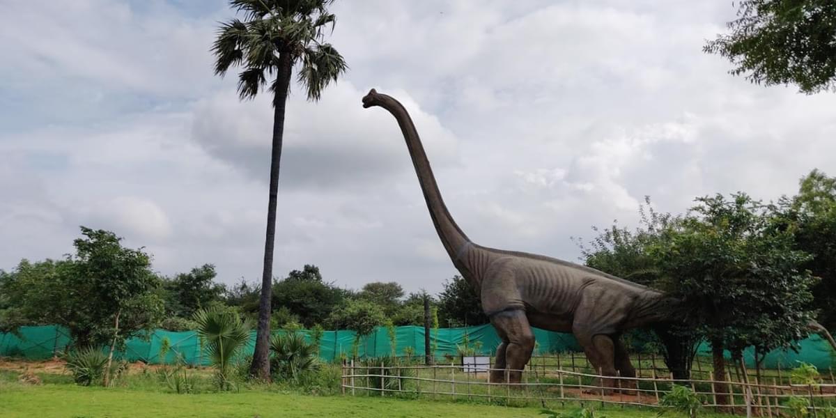 Visit the fun dinosaur park in Hyderabad