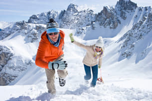 Snowy wonderland - Mt. Jungfraujoch Switzerland!