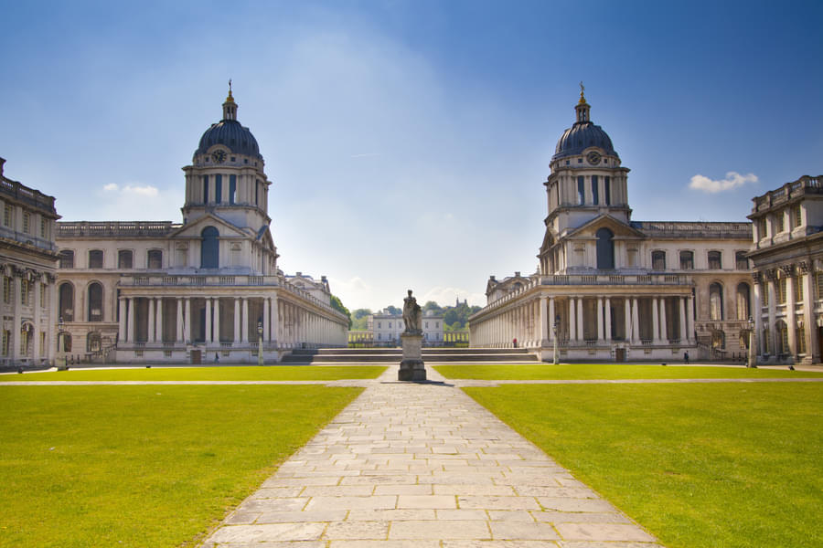Visit the Old Royal Naval College, a UNESCO World Heritage Site