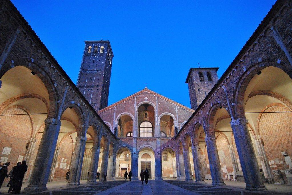 Basilica Di Sant'ambrogio in milan