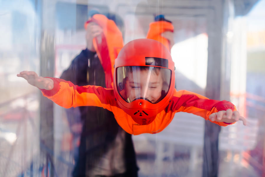Indoor skydiving experience