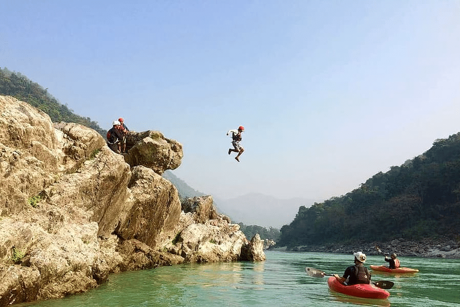 Camping In Rishikesh With River Rafting Image