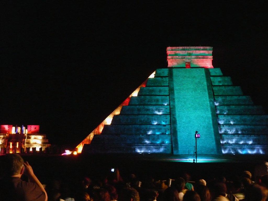 Chichen Itza Night Show