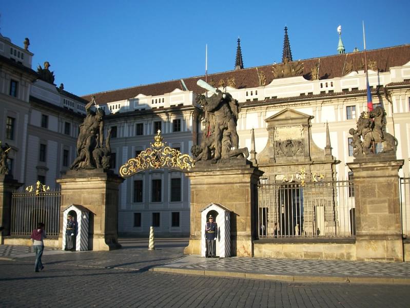 Prague Castle entrances